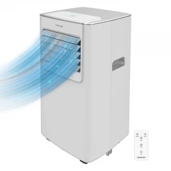 FORCE CLIMA 7100 SOUNDLESS 08170 - 4 σε 1, Φορητό κλιματιστικό  7000 BTU & Αφυγραντήρας Με Τηλεχειριστήριο