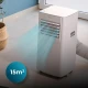 FORCE CLIMA 7100 SOUNDLESS 08170 - 4 σε 1, Φορητό κλιματιστικό  7000 BTU & Αφυγραντήρας Με Τηλεχειριστήριο