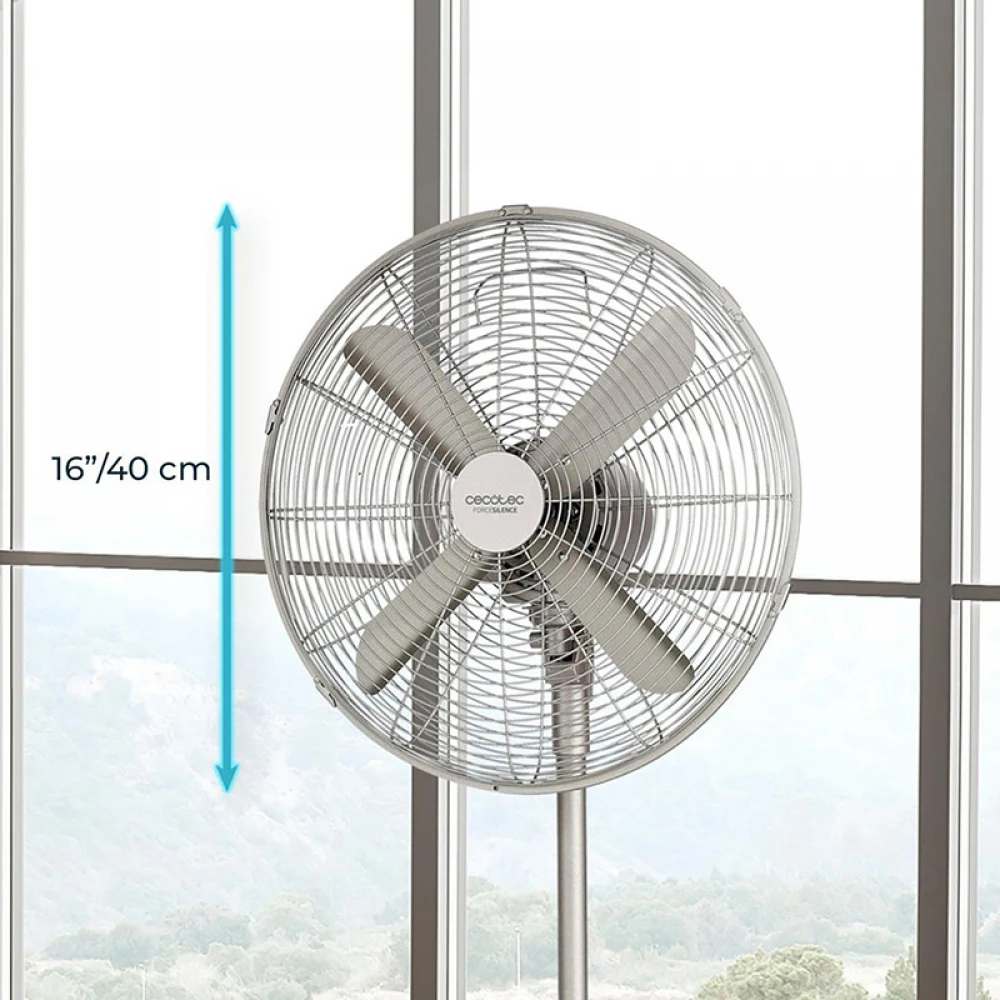 ENERGYSILENCE 610 STEELSTYLE 208234 - Ανεμιστήρας Ορθοστάτης 50 W