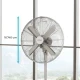 ENERGYSILENCE 610 STEELSTYLE 208234 - Ανεμιστήρας Ορθοστάτης 50 W