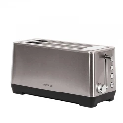 BigToast Extra Double 03086 - Φρυγανιέρα 2 Θέσεων 1600 W Ασημί