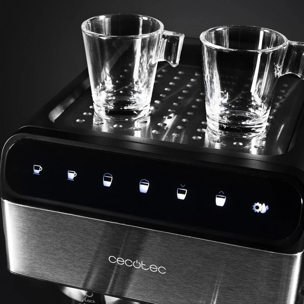POWER INSTANT-CCINO 20 TOUCH SERIE NERA 01558 - Μηχανή Espresso & Cappuccino 1350 W |20 Bar
