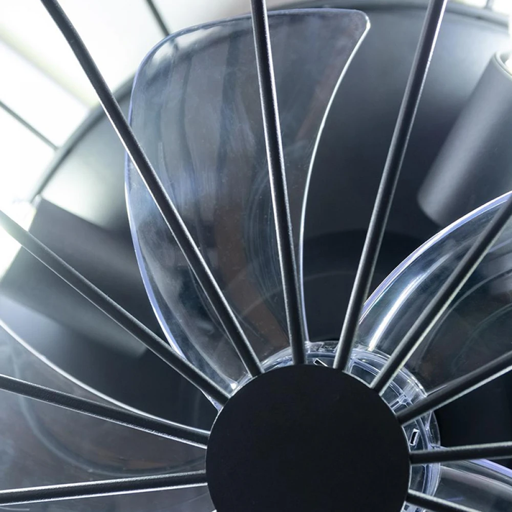 ENERGYSILENCE LAMPAERO 600 NATURAL WICKER 08642 - Ανεμιστήρας Οροφής 2 σε 1 20W