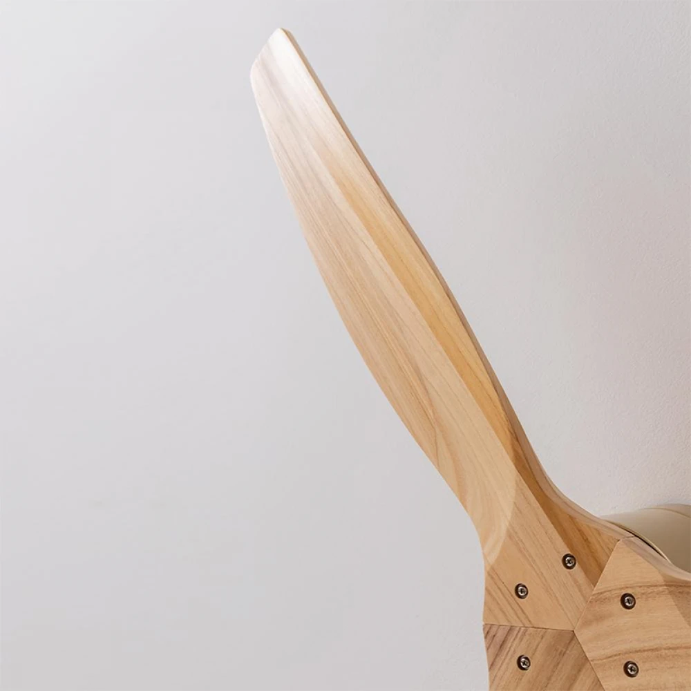 ENERGYSILENCE AERO 5500 AQUA GOLDLIGHTWOOD CONNECTED 08521 - Ανεμιστήρας Οροφής Wi-Fi IP44 με Τηλ/ριο 40W