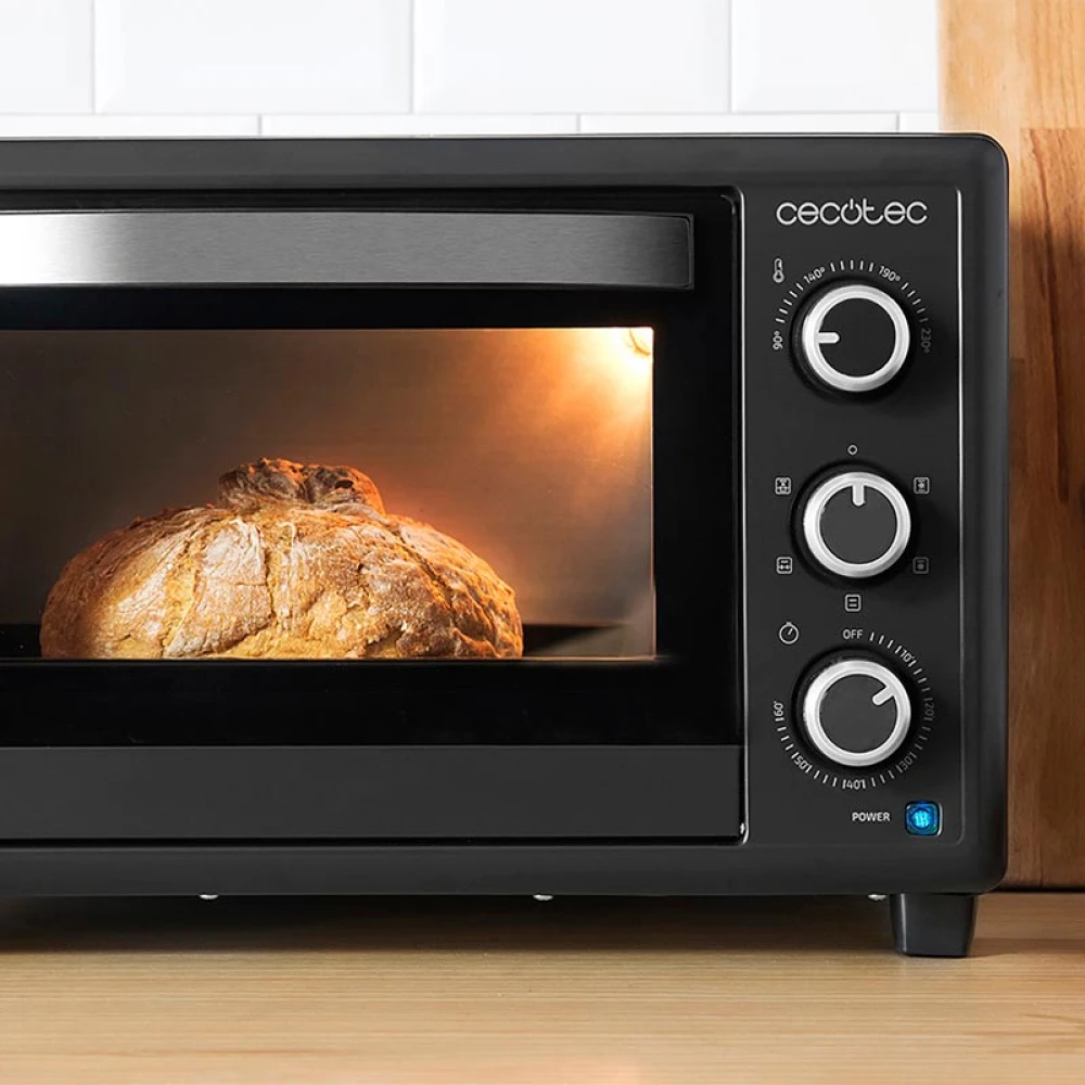 BAKE&TOAST 3090 BLACK GYRO 03819 - Ηλεκτρικό Φουρνάκι 30 Lt Χωρίς Εστίες με Αέρα