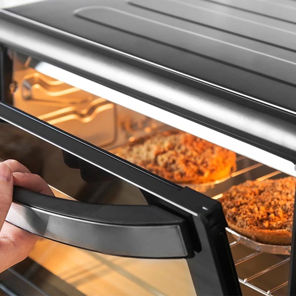 BAKE&TOAST 3090 BLACK GYRO 03819 - Ηλεκτρικό Φουρνάκι 30 Lt Χωρίς Εστίες με Αέρα