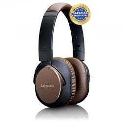 HPB-730BN - Ασύρματα / Ενσύρματα Over Ear Ακουστικά Με Bluetooth & 41 Ώρες Λειτουργίας Καφέ