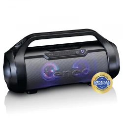 SPR-070BK - Αδιάβροχο Ηχείο 24 W Με Bluetooth, Ραδιόφωνο & Διάρκεια Μπαταρίας Έως 15 Ώρες Μαύρο