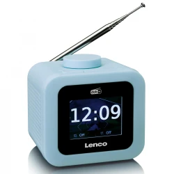 CR-620 BLUE - Ψηφιακό Ρολόι Επιτραπέζιο Με Ξυπνητήρι & Ραδιόφωνο Dab+ Μπλε