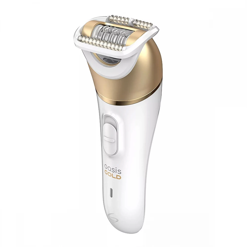 OASIS GOLD GE1550 - Επαναφορτιζόμενη Αποτριχωτική Μηχανή Epilator για Σώμα, Πρόσωπο και μπικίνι