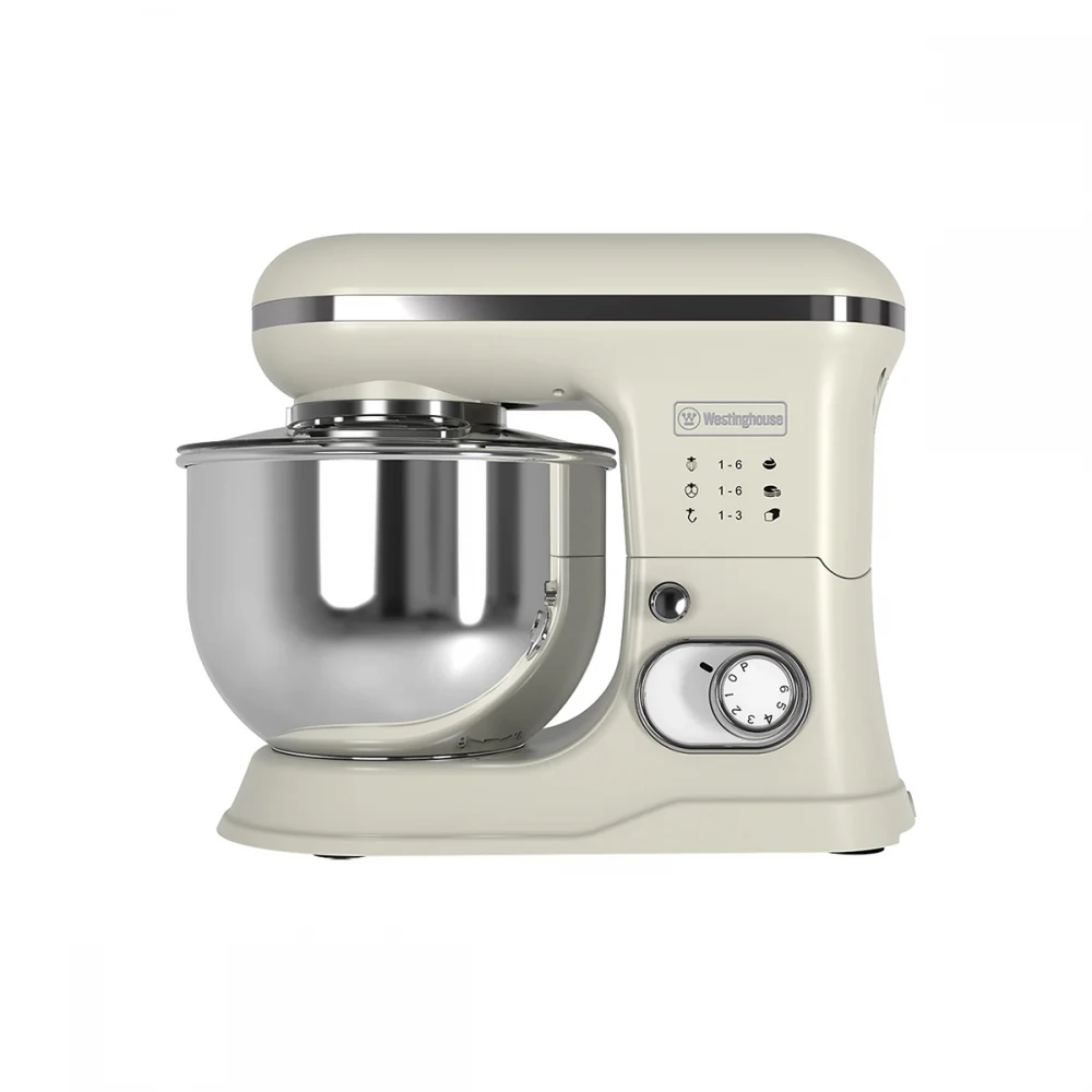 WKSMXR498WH - Κουζινομηχανή με Ανοξείδωτο Κάδο 5 Lt 1200 W