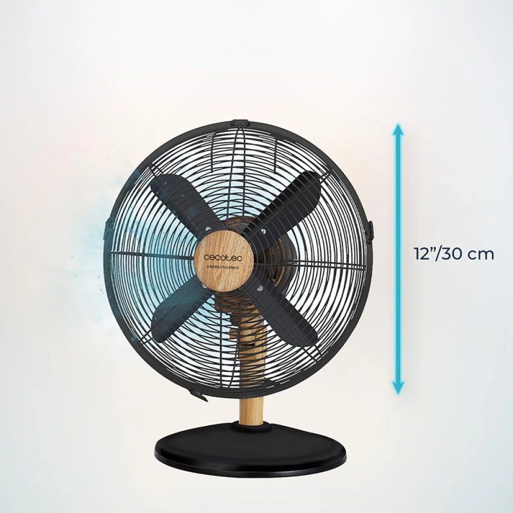 ENERGYSILENCE 600 WOODDESK 08230 - Ανεμιστήρας Επιτραπέζιος 40 W | 30 cm