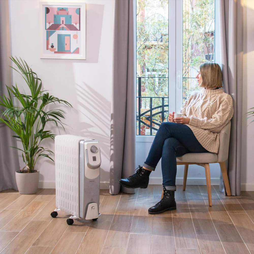 READYWARM 11000 SPACE 360 05890 - Καλοριφέρ Λαδιού Με 11 Φέτες 2500W