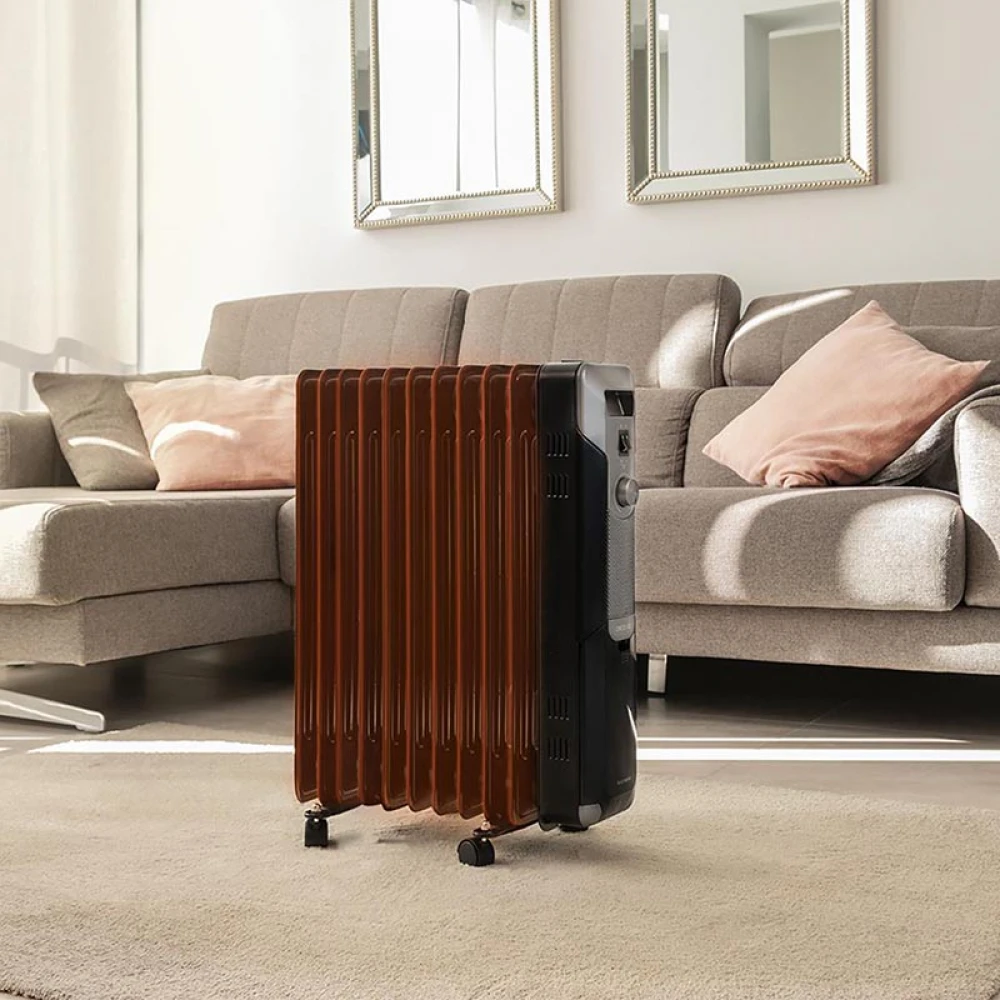 READYWARM 11000 SPACE 
BLACK 05885 - Καλοριφέρ Λαδιού Με 11 Φέτες 2000 W