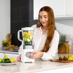 POWER BLACK TITANIUM 1300MAX W 03920 - Μπλέντερ για Smoothies 1300W | 1.5 Lt