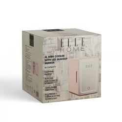 ESDAF01PUEU - Mini Cooler 6Lt με Καθρέφτη και LED 56W