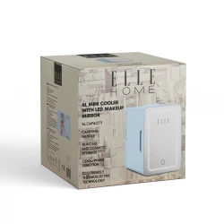 ESDAF01BUEU - Mini Cooler 6Lt με Καθρέφτη και LED 56W