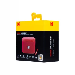 SOUNDBRIX REVERB RED - Φορητό Bluetooth Ηχείο 5 W με Πατενταρισμένη Τεχνολογία 