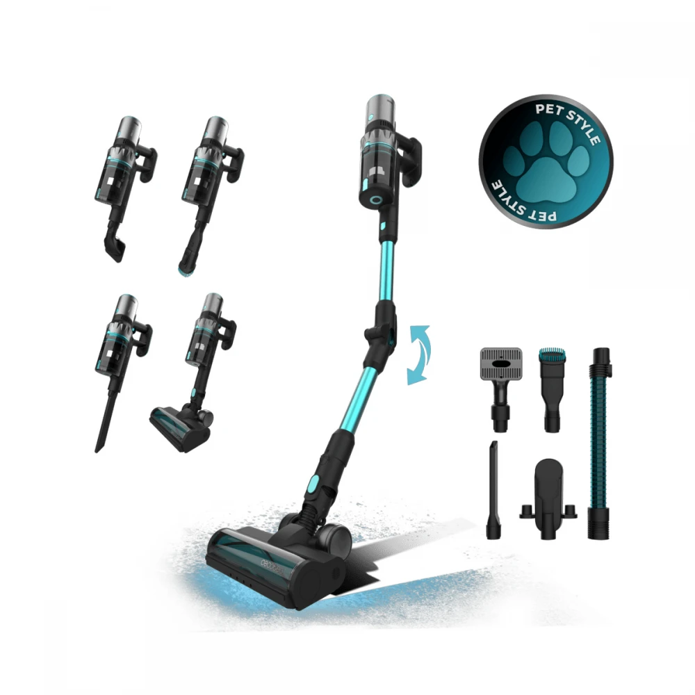 CONGA ROCKSTAR 2500 THUNDER PET FLEX 107956 - Επαναφορτιζόμενη Σκούπα Stick 2 σε 1 Χειρός 400 W/29.6