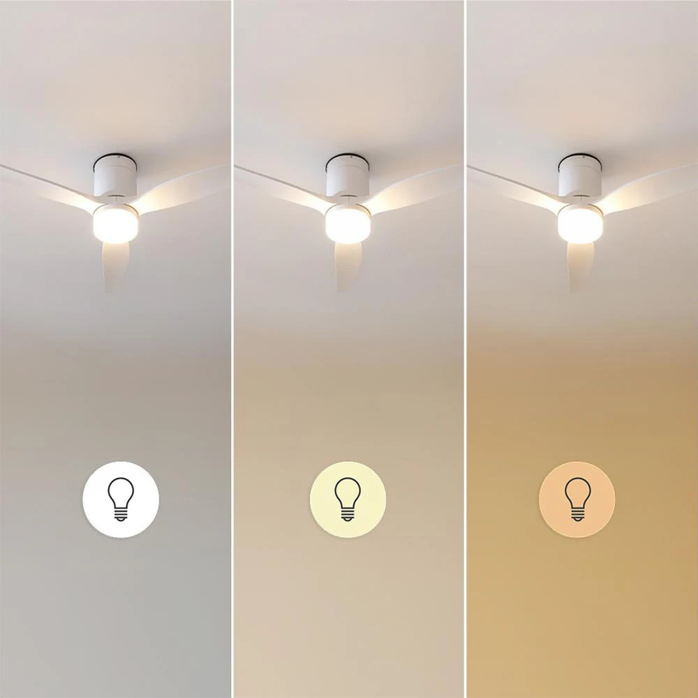 ENERGYSILENCE AERO 5600 CLASSIC WHITE 107147 - Ανεμιστήρας Οροφής 2 Σε 1 40 W DC | 132 cm