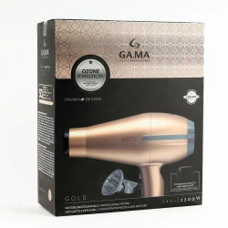 TEMPO 5D SENSI GOLD GH3320 - Επαγγελματικό Πιστολάκι Μαλλιών με στόμιο και Φυσούνα 2200 W