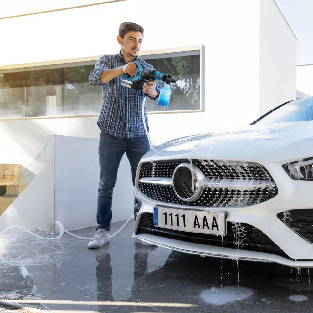 CECOTEC ΕΠΑΝΑΦΟΡΤΙΖΟΜ ΠΛΥΣΤΙΚΟ ΜΗΧΑΝΗΜΑ HYDROBOOST 10200 LIBERTY PRO 180W 55MIN 24BAR 180L/H 05407 - Επαναφορτιζόμενο Πλυστικό με Πίεση 24 Bar