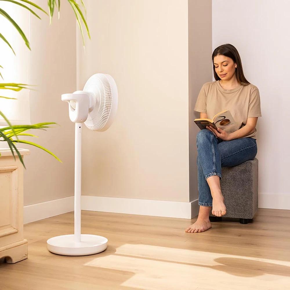 ENERGYSILENCE 2600 SUNFLOWER PORTABLE 08243 - Ανεμιστήρας Ορθοστάτης και επιτραπέζιος Επαναφορτιζόμενος BLDC 22 W | 33 cm