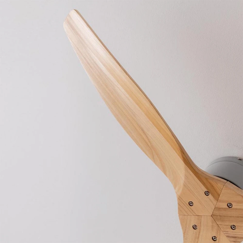 ENERGYSILENCE AERO 5500 AQUA IRONLIGHTWOODCONNECTED 08522 - Ανεμιστήρας Οροφής 40 W DC | 52 cm Wi-Fi