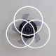 ENERGYSILENCE LAMPAERO 670 FLOWLIGHT 08650 - Ανεμιστήρας Οροφής 2 σε 1 20 W DC | 43 cm