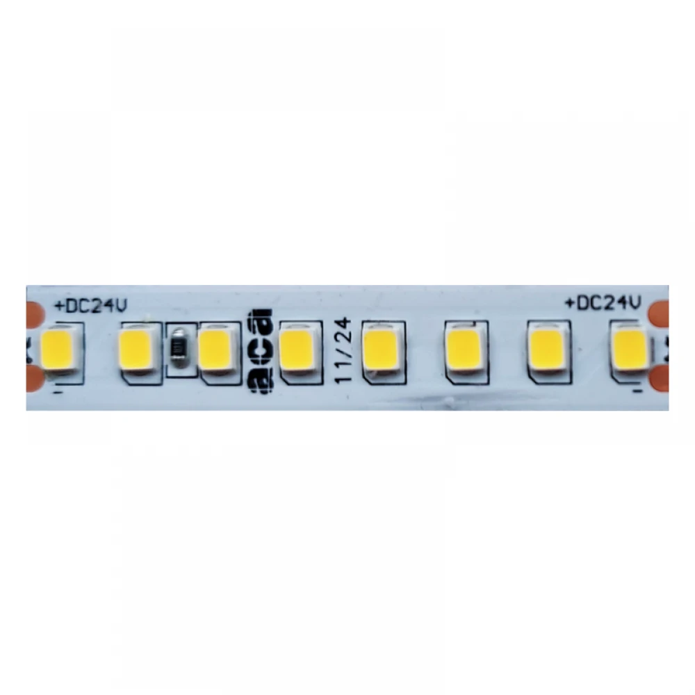 ΛΩΡΙΔΑ SAMSUNG LED 5M 9.6W/M 1650LM/M 24V DC IP65 NANO 3000K Ra80 10mm 5YRS ACA