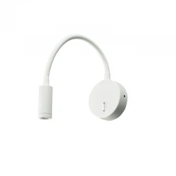 LED Απλίκα Σποτ Μεταλλική Σε Λευκό Χρώμα 3W 190lm ALIS - ACA DECOR