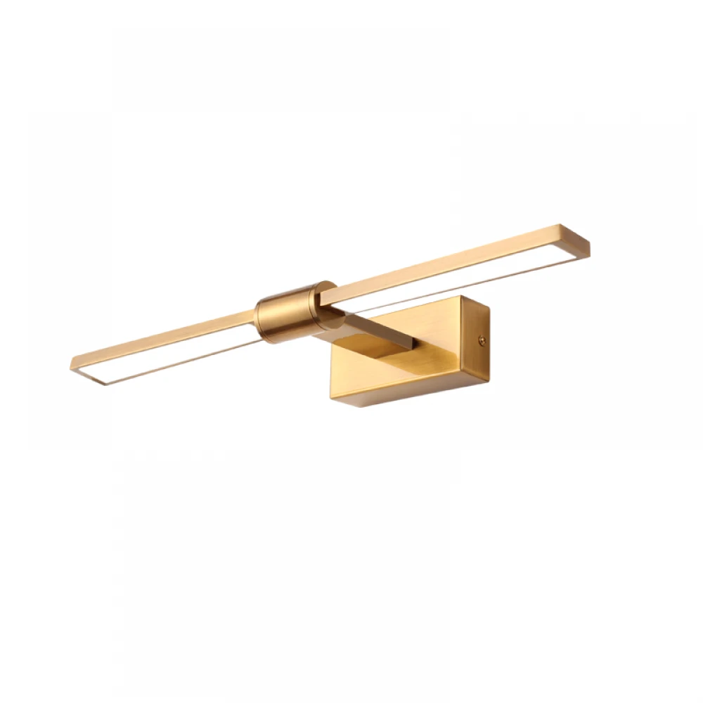 ΕΠΙΤΟΙΧΟ Φ/Σ LED 8W 520LM 3000K ΟΡΕΙΧΑΛΚΟ ΑΛΟΥΜΙΝΙΟ 410Χ140Χ55ΜΜ PAPIGION