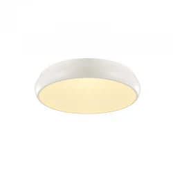 LED Πλαφονιέρα Μεταλλική Σε Λευκό Χρώμα Ø40cm 32W Osram Chip KALLISTA - ACA Decor