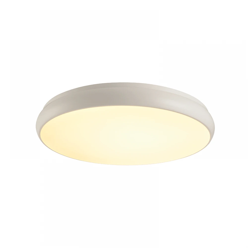 LED Πλαφονιέρα Μεταλλική Σε Λευκό Χρώμα Ø60cm 54W Osram Chip KALLISTA - ACA Decor