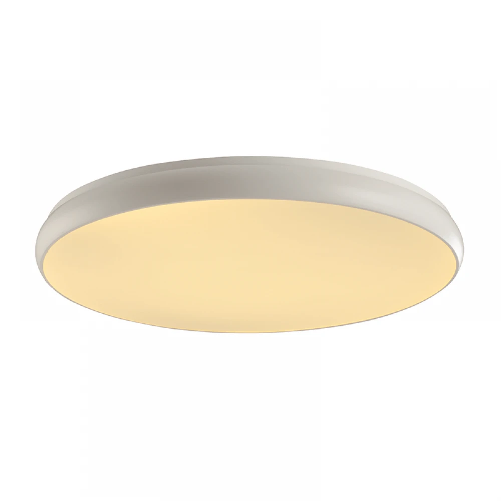 LED Πλαφονιέρα Μεταλλική Σε Λευκό Χρώμα Ø80cm 70W Osram Chip KALLISTA - ACA Decor