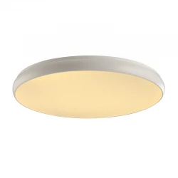 LED Πλαφονιέρα Μεταλλική Σε Λευκό Χρώμα Ø80cm 70W Osram Chip KALLISTA - ACA Decor