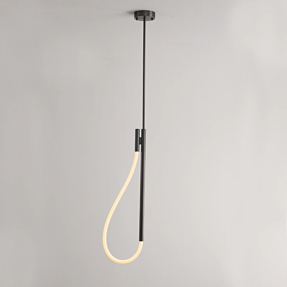 ΚΡΕΜΑΣΤΟ Φ/Σ LED 12W 3000K 536LM MALPO ΜΕΤΑΛΛΙΚΟ + ΣΙΛΙΚΟΝΗ IP20 L18.5*H150 ACA