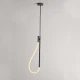 ΚΡΕΜΑΣΤΟ Φ/Σ LED 12W 3000K 536LM MALPO ΜΕΤΑΛΛΙΚΟ + ΣΙΛΙΚΟΝΗ IP20 L18.5*H150 ACA