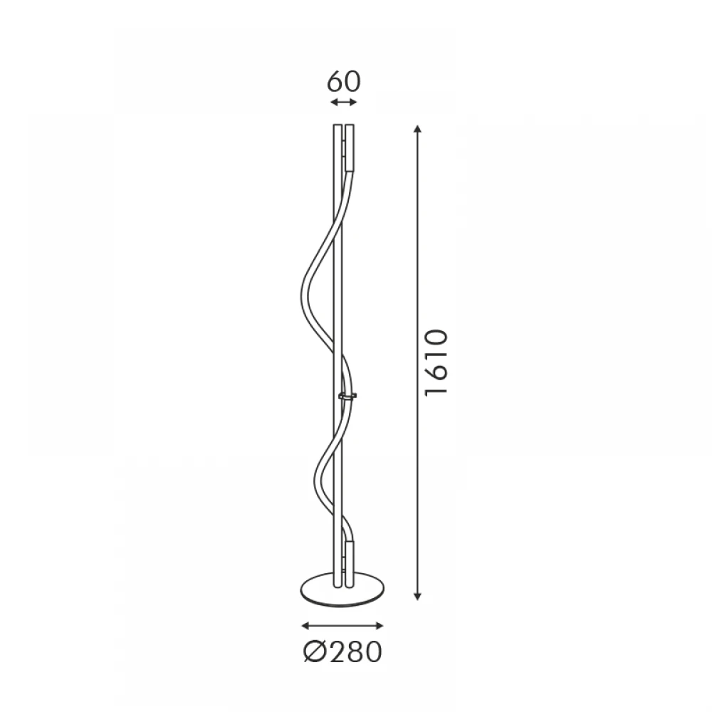 Φ/Σ LED ΔΑΠΕΔΟΥ 20W 3000K 690LM MALPO ΜΕΤΑΛΛΙΚΟ + ΣΙΛΙΚΟΝΗ IP20 D30*H160 ACA