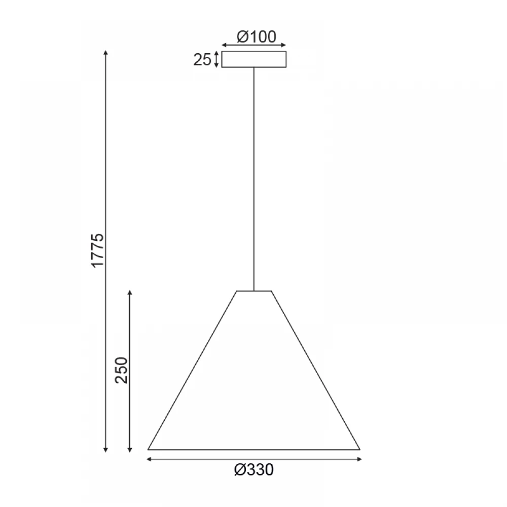 Κρεμαστό Φωτιστικό Από Ξύλο Καρυδιά Ø33cm 1x E27 NAIROBI - ACA Decor