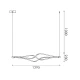 ΚΡΕΜΑΣΤΟ Φ/Σ  LED 48W 3800LM CCT IP20 ΜΑΥΡΟ ΑΛΟΥΜΙΝΙΟ + ΑΚΡΥΛΙΚΟ ACA