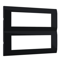 MODYS Πλαίσιο 2x7 ΣΤ. Μαύρο Ματ - Aca Elec