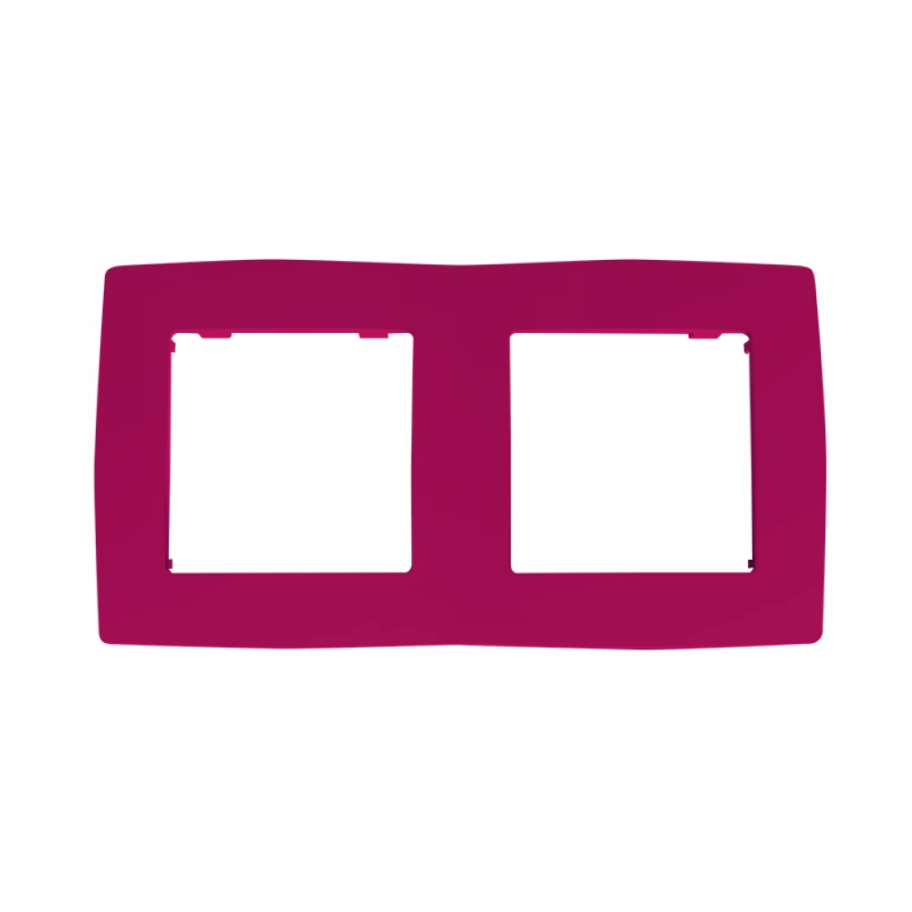 PRIME ΠΛΑΙΣΙΟ 2 ΘΕΣΕΩΝ IP20 ΡΟΖ ACA