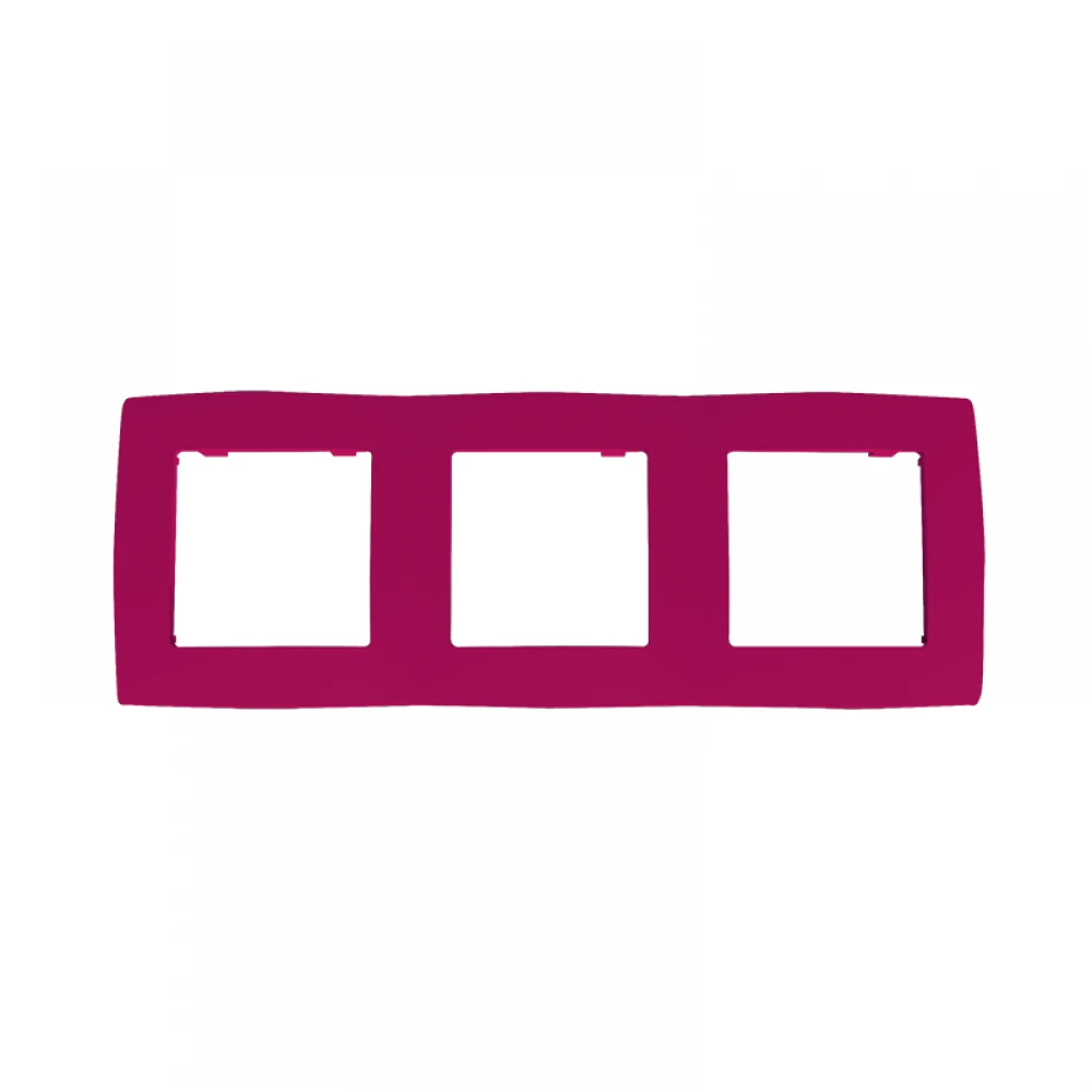 PRIME ΠΛΑΙΣΙΟ 3 ΘΕΣΕΩΝ IP20 ΡΟΖ ACA