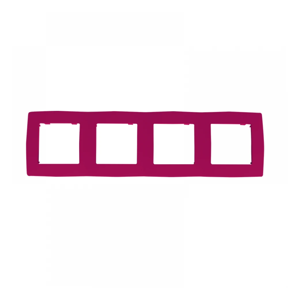 PRIME ΠΛΑΙΣΙΟ 4 ΘΕΣΕΩΝ IP20 ΡΟΖ ACA