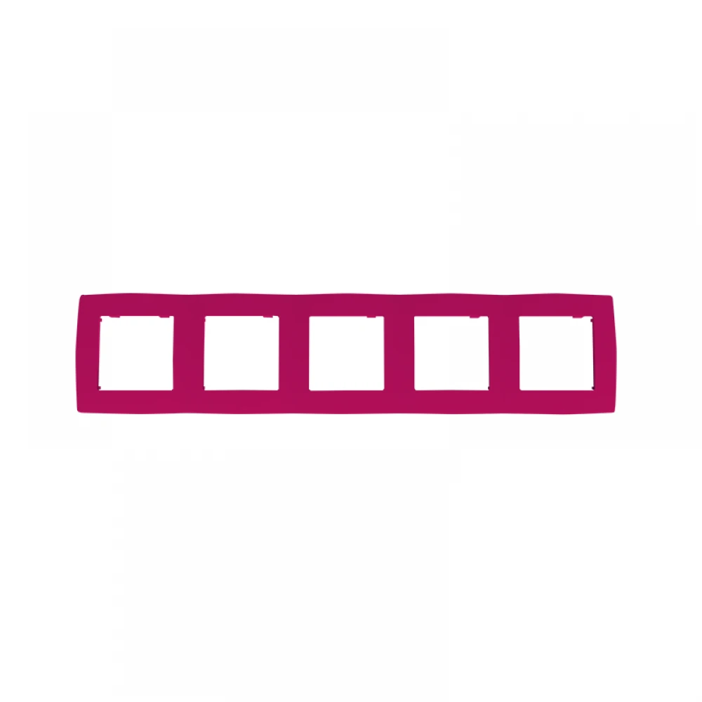 PRIME ΠΛΑΙΣΙΟ 5 ΘΕΣΕΩΝ IP20 ΡΟΖ ACA