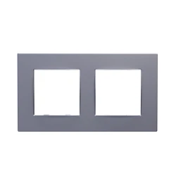 PRIME CLASSIC ΠΛΑΙΣΙΟ 2 ΘΕΣΕΩΝ IP20 ΜΑΤ ΑΛΟΥΜΙΝΙΟ ACA