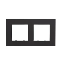 PRIME CLASSIC ΠΛΑΙΣΙΟ 2 ΘΕΣΕΩΝ IP20 ΜΑΤ ΑΝΘΡΑΚΙ ACA