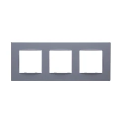 PRIME CLASSIC ΠΛΑΙΣΙΟ 3 ΘΕΣΕΩΝ IP20 ΜΑΤ ΑΛΟΥΜΙΝΙΟ ACA