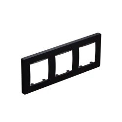 PRIME CLASSIC ΠΛΑΙΣΙΟ 3 ΘΕΣΕΩΝ IP20 ΜΑΤ ΑΝΘΡΑΚΙ ACA